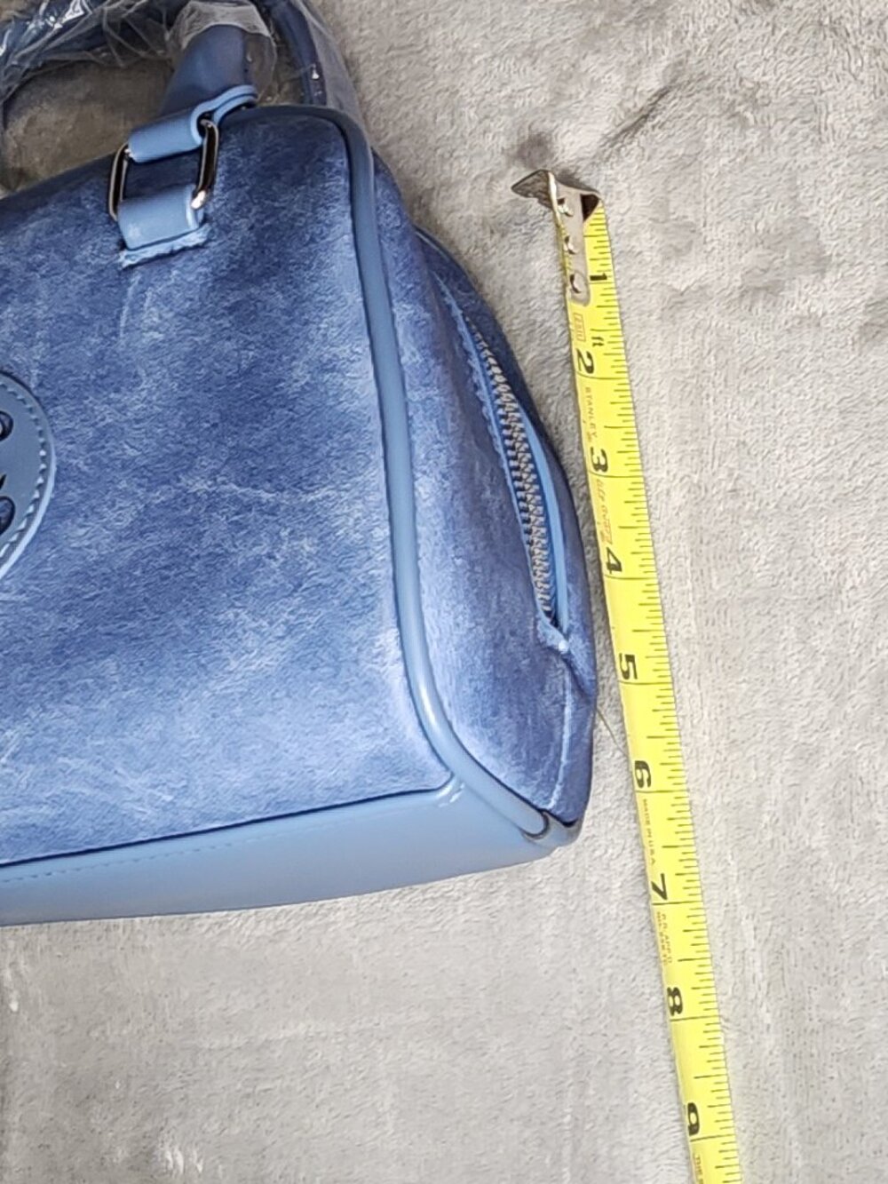 *NWT* Women's CXL Christian Lacroix Denim Color handbag satchel - Picture 14 of 16